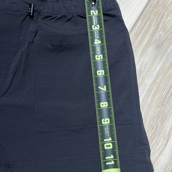 NWT Athleta Black Trekkie Paper Bag Shorts - Size 6 - Picture 13 of 15